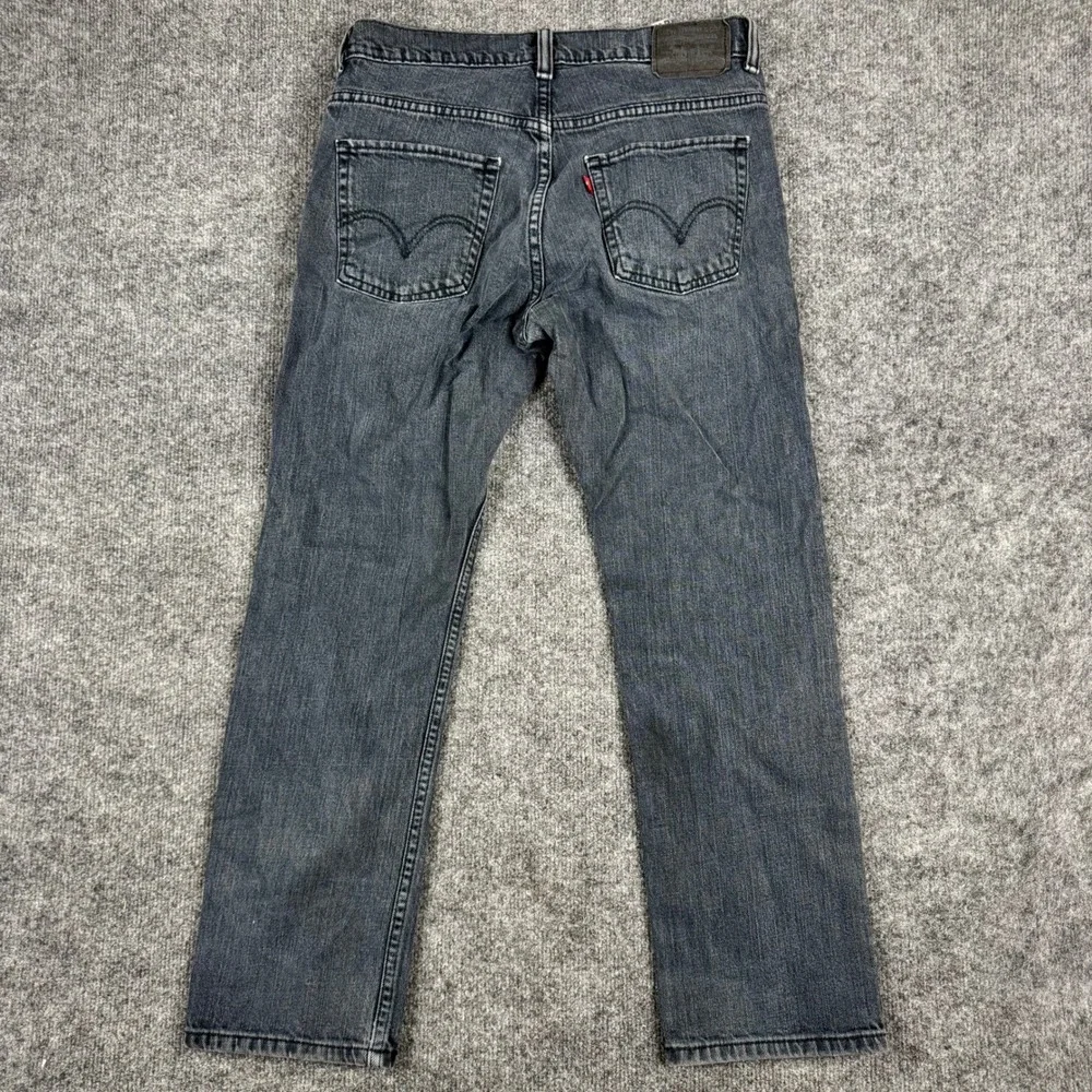Levi's Jeans Mens Size 30x28 Black 511 Skinny Fit Faded Denim Stretch Casual
